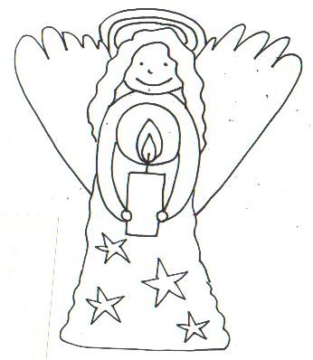 Malvorlage Engel